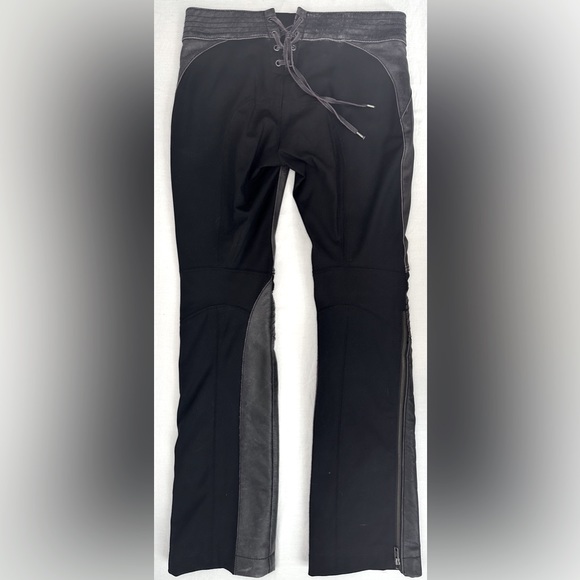 Harley Davidson Women’s Genuine Cowhide Leather Riding Pants, Size 8 - Picture 2 of 8